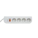 Bloc parafoudre BELKIN 4 prises Blanc