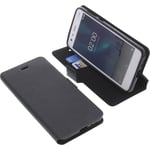 Bag for Nokia 2 Smartphone Book-Style Protection Case Phone Case Book Black