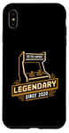 iPhone XS Max Legendary Since 2020 Retro Gamer Birthday Gaming Case