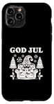 Coque pour iPhone 11 Pro God Jul Swedish Scandinavian Gnome Merry Christmas