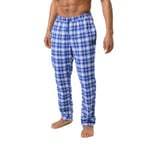 Björn Borg Core Cotton Pyjama Pants Blå/Vit bomull XX-Large Herr