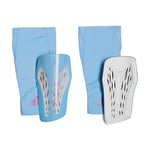 adidas X SG Pro Shin Guard Unisex-Adult, SKYRUS/White/TMSHPN/S, M