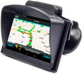 Pare-Soleil Visière & Nuit Anti Reflet Pour 5'' 5.1'' 4.3'' Pouces Écran Pour Tomtom Go Classic 5'' Go Discover 5'' Go Basic Essential Garmin Drive Drivesmart Driveassist Nuvi Gps