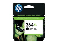 Hp 364Xl, Original, Pigmentbaserat Bläck, Svart, Hp, Hp Deskjet 3522, 3524 / Hp Photosmart 5510, 5514, 5515, 5520, 5522, 5524, 6510, 6520, 7510, 7520,..., 1 Styck