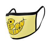 Pyramid International Mr Men (Mr Happy) Face Covering, Multi