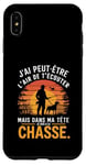 Coque pour iPhone XS Max Cadeau idée Drôle Chasseur Homme Chasseur Humour Chasse