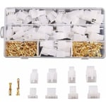 Forehill - 380PCS 2.8mm Automobile Connecteur Kit 2 3 4 6 Broches Automobile Fil Électrique Connecteurs Kit pour Moto Moto Voiture Camion Scooter