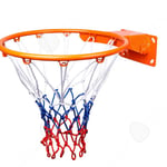 C Basketkorg 45 cm orange mini basketkorg för barn basketkorg väggmonterad basketkorg baskettavla att hänga upp