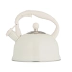 Typhoon Otto Whistling Stove Top Kettle, 1.8L – Otto Cream