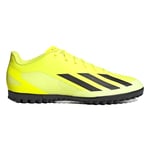 adidas Mixte X Crazyfast.4 Basket, Noir/jaune , 42 EU