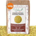 Henné Naturel en Poudre 100G Qualité AAA+ Coloration Naturelle Cheveux Auburn et Cuivré- Apporte Soin Brillance et Volume - pour Tatouage Main | Emballage refermable