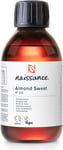 Naissance Sweet Almond Oil (no. 215) 250ml – for Skin, Hair, Massage, Nails, 