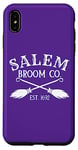 Coque pour iPhone XS Max Salem Broom Company Costume de sorcière d'Halloween pour femme