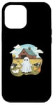 iPhone 12 Pro Max Funny Ghost Farmer Halloween Barnyard Farm Animal Cute Ghost Case