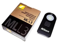 ML-L3 WIRELESS REMOTE CONTROL BOXED For D7000 D3000 D5000 D90 D80 D70S UK STOCK