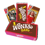 AQUARIUS Willy Wonka Chocolate Bar Premium Playing Cards – Willy Wonka Themed De