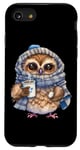 Coque pour iPhone SE (2020) / 7 / 8 Owl Forest Mythology Night Owl