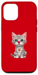 iPhone 12/12 Pro Red Cat Nose Funny Day 2024 Red Cat Nose Cat Kids Girls Case