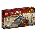 70667 LEGO® NINJAGO Kai miekkapyörä ja Zane moottorikelkkailuauto