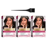 L'Oréal Paris Excellence Creme Permanent Hair Color All Colors 2-Pack, 3-Pack