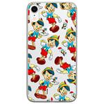 ERT GROUP Coque de téléphone Portable pour Iphone XR Original et sous Licence Officielle Disney Motif Pinocchio 002 Parfaitement adapté à la Forme du téléphone Portable, partiel imprimé