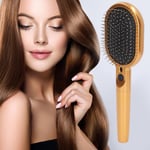 Electric Ionic Hair Brush Ionic Hair Brush Straightener Massage Vibration