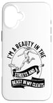 iPhone 16 Plus I'm a Beauty in The Streets Soccer Girl For Daughter Women Case