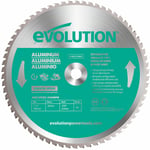 Evolution Power Tools - Lame à aluminium tct 185mm 60 dents alésage 20mm Evolution pour Scie circulaire