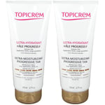 TOPICREM Ultra hydratant hâle progressif lait 2x200 ml