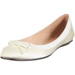 Buffalo London 207-3562 Silk Milky 03 117310, Ballerines Femme - Beige-TR-L-1-32, 41 EU