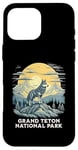 Coque pour iPhone 16 Pro Max Grand Teton National Park Grey Wolf Wildlife Wyoming