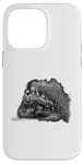 Coque pour iPhone 14 Pro Max Locomotive à vapeur Train Train Train Big-Boy Train 4014