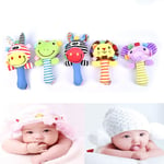 1pc Soft Plush Rattle Animal Bb Hand Puppet Doll Toddler Baby Ed Elephant