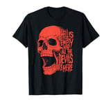 Hell is Empty And All The Devils Are Here Shakespeare Skull T-Shirt