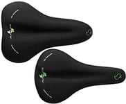 Sportourer Seat Easy Gel Saddle Cover - Black, Small