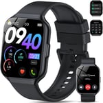 Montre Connect??E Homme Femme Avec Appel Bluetooth,1.96"" Smartwatch Avec 112 Modes Sportifs, Etanche Ip68 Montre Connect??E Sport Avec Podometre/Cardiofrequencemetre/Moniteur De Sommeil Pour Android Ios