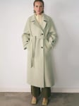 Mango Beetle Wool Rich Coat, Pistachio