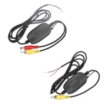 Backup Camera Receiver 2PCS Rearview Camera Transmitter For Car