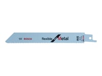 Bosch Flexible For Metal S 922 Bf - Sagblad - For Rør, Blikk, Profiles - 25 Deler - Lengde: 150 Mm - Bredde: 19 Mm