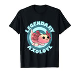 Meet the Legendary Axolotl Gaming Team Fan Art T-Shirt