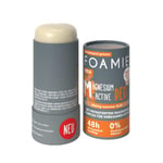 Foamie Power Up Déodorant solide pour homme Parfum boisé 48 h Déodorant efficace sans aluminium Bâton de déodorant végétalien et sans plastique 40 g