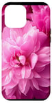 Coque pour iPhone 12 Pro Max Rose Pop Art Ethnique Magenta et Rose Pivoine Blush