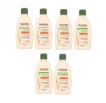 Aveeno Daily Moisturising Yogurt Body Wash 300ml Apricot Honey x 6