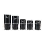 Ensemble Laowa Nanomorph S35 (27,35,50,65,80mm) (Argent) Fuji X