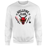 Pull Stranger Things Hellfire Club - Blanc - XL