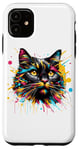 iPhone 11 Splash Art York Chocolate Cat Case