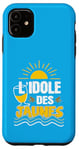 Coque pour iPhone 11 L'idole des Jaunes Humour Fleur d'Anis Apéro Pastaga