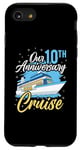 Coque pour iPhone SE (2020) / 7 / 8 Our 10th Anniversary Cruise Wedding Cruising Wife Husband