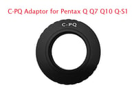 C-PQ C-Mount Adaptor Ring fits Cine CCTV Lenses to Pentax Q Q7 Q10 Q-S1 UK STOCK