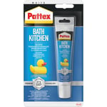 Pattex Silikonfog Kök/bad Vit 50ml